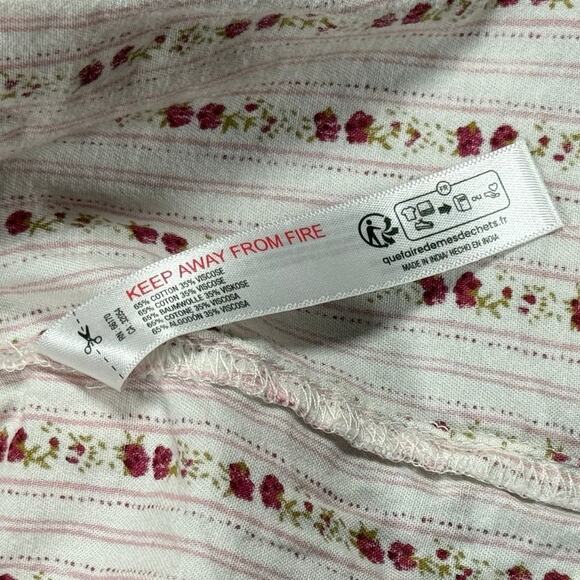 Urban Outfitters Out From Under Hearts Desire Lounge Dress Red Small Coquette - Picture 6 of 10